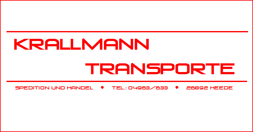 Krallmann Transporte GmbH & Co. KG